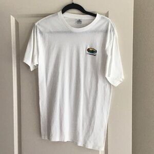 Cotton White Short Sleeve Tee from Cozumel